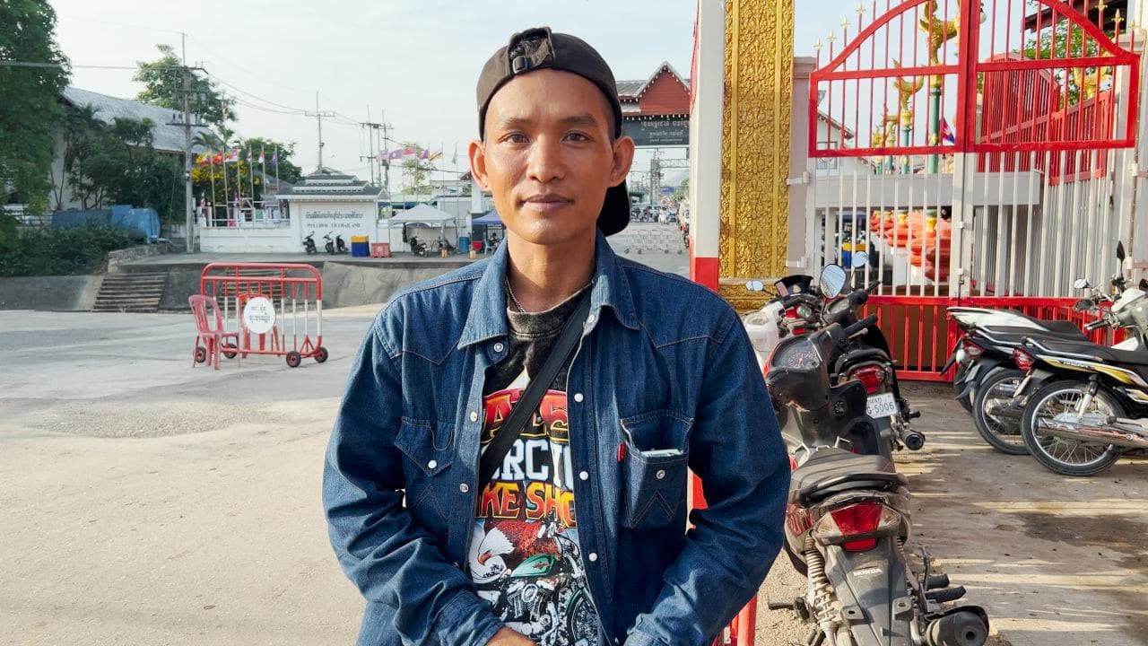 ពលករខ្មែរវិលត្រលប់ពីប្រទេសថៃ ចូលមកលេងស្រុកកំណើតអំឡុងពេលចូលឆ្នាំ តាមច្រកទ្វារអន្តរជាតិកម្ពុជា-ថៃ ដោយពុំមានការបង់ថ្លៃលើសេវាចេញ-ចូល នោះទេ - Image 5